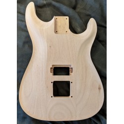 Mahogany Carve Top Dinky Body - front