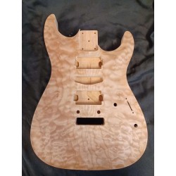 5A Quilt Top Carved Top Dinky Strat