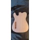 3 Piece Mahogany Double Bound Tele Body