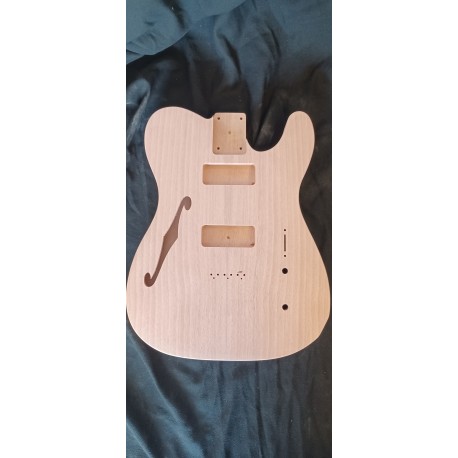 Mahogany Thinline Tele Body