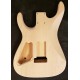 Alder/Flame Maple Dinky S Guitar Body